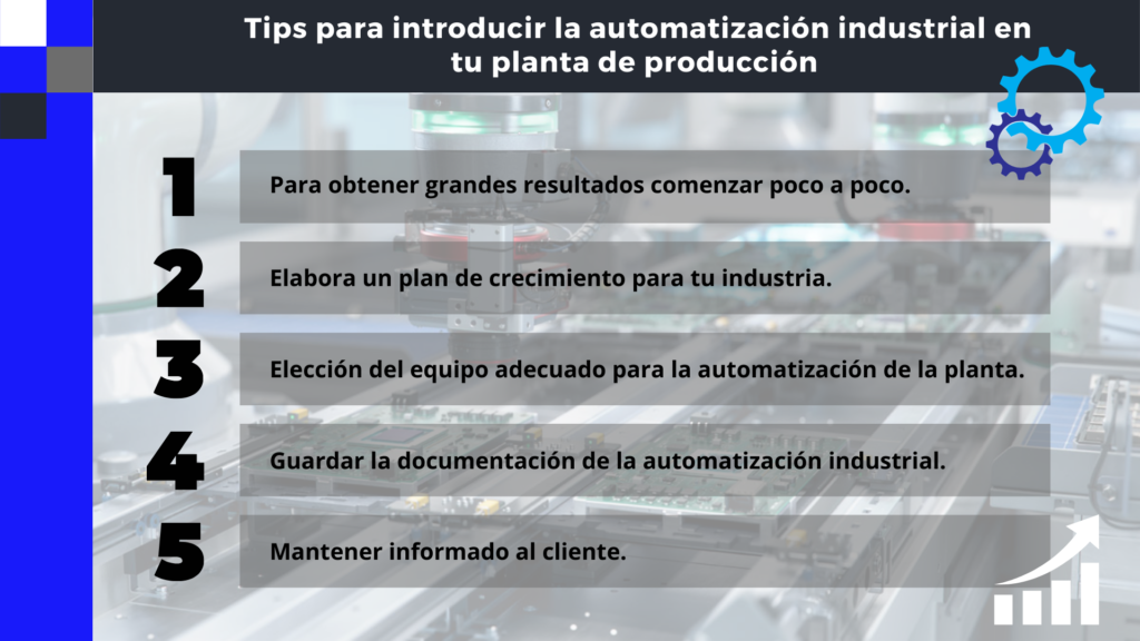 tips para automatizar una planta industrial