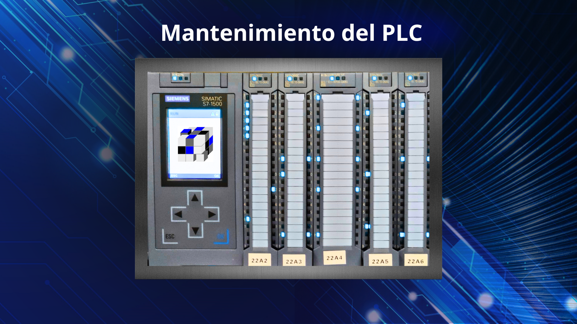 realización del mantenimiento preventivo del PLC