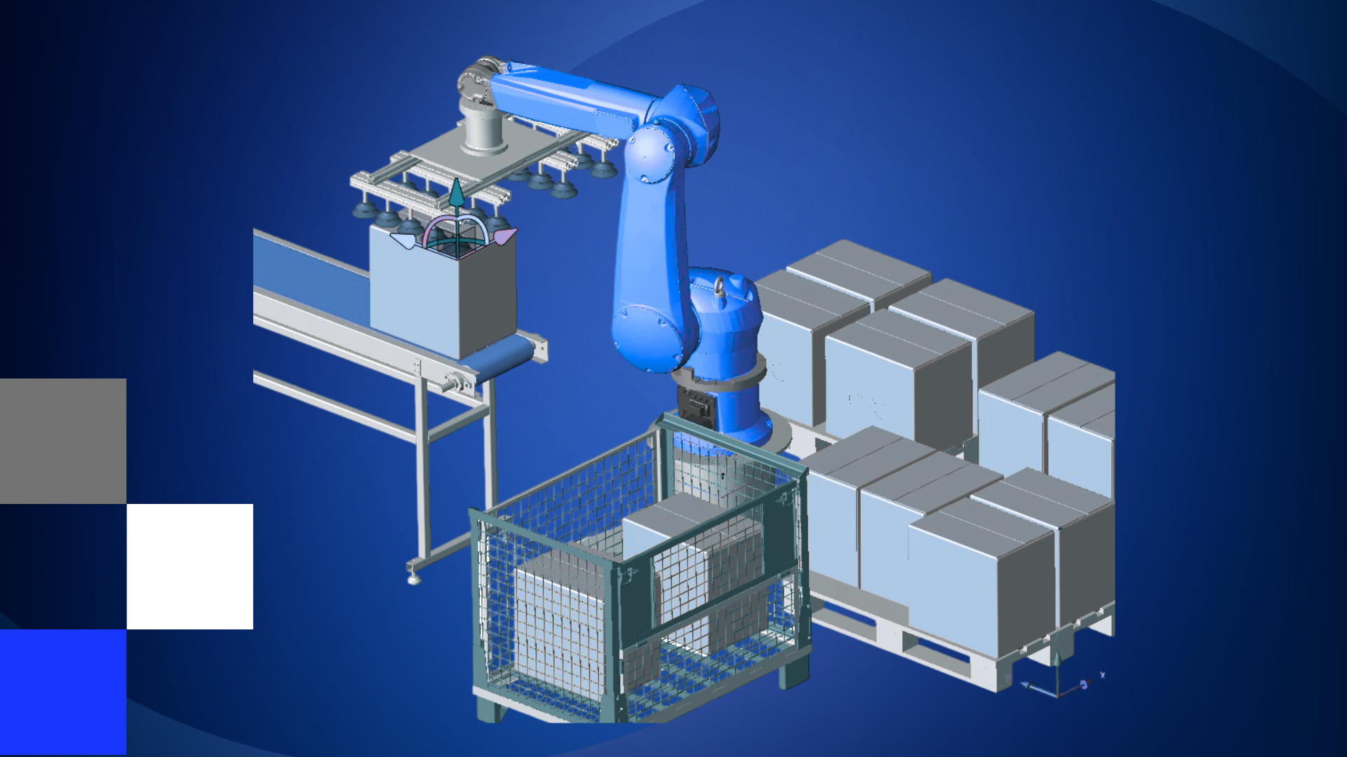 software simulación 3D robótica